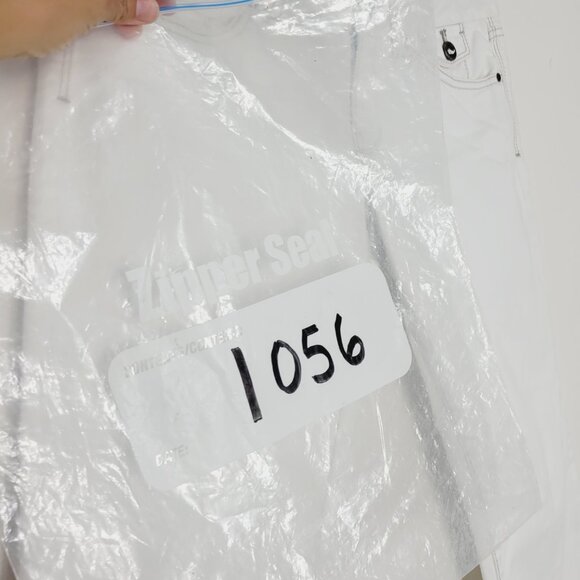 Gap Jeans Women's White Cotton Blend Low Rise Cropped Slim Fit Jeans Size 6 - Picture 14 of 14